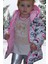 Spor Kız Spor Çocuk Polarlı Kapüşonlu Girls Yazılı Kelebek Desenli Mont & Kaban & Parka 4