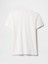 Kadın Beyaz Bisiklet Yaka T-Shirt 2