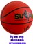 Zeniflare Profesyonel Basketbol Topu Pompa Hediyeli 7 Numara Dış Mekan Turuncu Basketbol Topu 2