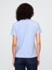 Kadın Açık Mavi Bisiklet Yaka T-Shirt 5