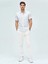 Casual Regular Fit Erkek Keten Chıno Pantolon 4