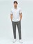 Casual Regular Fit Erkek Keten Chıno Pantolon 4