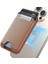 Apple iPhone Cüzdan Halolock Magsafe Boost Wallet - Kahverengi 1