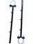Balkon Kurutmalığı Metal Çamaşır Askılığı Siyah Küpeşte 2