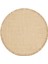 Brooklyn Brk 01 Natural Beige Yuvarlak Kilim 1