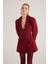 Deja Blazer Ceket Bordo 2