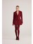 Deja Blazer Ceket Bordo 3