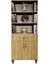 Alin Wood Mdf Kapaklı Şifonyer ve Kitaplık Set 1