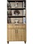 Pera Wood Mdf Kapaklı Şifonyer ve Kitaplık Set 1