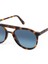 Pilot Havana 53 Unisex Güneş Gözlüğü, Kahverengi Asetat Çerçeve, Mavi Degrade Lens 3