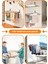 Breezedry 70CM Duvara Monte Yer Tasarruflu ve Pratik Akordiyon Çamaşır Askısı-70 cm Antrasit 5