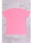 Kız Çocuk Tshirt Papatya Baskılı Bisiklet Yaka D26 4