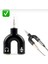 4456 Kulaklık Mikrofon Ayırıcı Çoklayıcı 3.5mm Splitter Switch Stereo Dönüştürücü 5