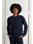 Bisiklet Yaka Uzun Kol Modal Sweatshirt 3