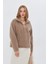 Önü Yarım Fermuarlı Kaşe Sweatshirt 4