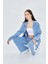 Şeritli Fermuarlı Scuba Modal Sweatshirt 4