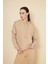 Kapüşonlu Uzun Kol Modal Sweatshirt 1
