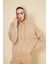 Kapüşonlu Uzun Kol Modal Sweatshirt 4