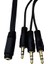 Speeduf3 Erkek Stereo 1 Dişi Stereo 1 Dişi Aux 3 Erkek Aux Kablo Ses Sistemi Kablosu 3