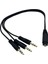Speeduf3 Erkek Stereo 1 Dişi Stereo 1 Dişi Aux 3 Erkek Aux Kablo Ses Sistemi Kablosu 4