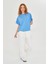 Düşük Omuz Modal T-Shirt 4