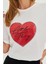 Kalp Baskılı T-Shirt 2