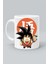 Anime Dragon Ball Son Goku Karakter Baskılı Beyaz Klasik Kupa Bardak 1