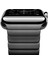 Apple Watch Ultra 49MM ile Uyumlu Metal Metal Bakla Kordon 4