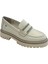 D25YA-3705 Kadın Casual Deri Loafer Ayakkabı 3