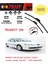 Peugeot 306 Silecek Silgeç Silgi 1996 Model Araca Özel Aparat 1