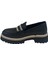D25YA-3705 Kadın Casual Deri Loafer Ayakkabı 2