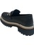 D25YA-3705 Kadın Casual Deri Loafer Ayakkabı 4