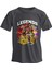 Regular T-Shirt Nba Baskılı Trıo Legends 1