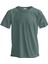 Basic Regular T-Shirt Yeşil / M 1