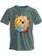 Regular T-Shirt Ayı Baskılı 1
