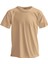 Basic Regular T-Shirt Bej / M 1