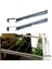 Paslanmaz %100 Alüminyum Kare Balkon Küpeşte - Cam Balkon Askısı - Çamaşır Kurutmalık (6x2,5 Cm) 2