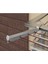 Paslanmaz %100 Alüminyum Kare Balkon Küpeşte - Cam Balkon Askısı - Çamaşır Kurutmalık (6x2,5 Cm) 3