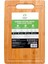Bambu Kesme Tahtası 36X23 cm Cevreci ve Sağlık Dostu Kesim Tahtası 2