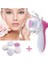 Pilli Yüz Cilt Temizleme Cihazı Siyah Nokta Peeling Fırça Seti Vücut Yüz Bakımı Masaj Aleti ( Lisinya ) 1