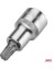 RTL5045 T-45 1/2" Torx Uç Lokma Kısa 1
