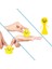 Yüksek Kalite 4 Adet Renkli LED Işıklı Zıplayan Kafalar Işıklı Uçan Kafalar Işıklı Emoji Kafalar 4