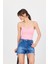 Pembe Ince Askılı Basic Atlet 848 4