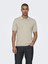 Erkek Regular Fit Polo Yaka Bej Triko T-Shirt - 22022219 1