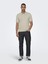 Erkek Regular Fit Polo Yaka Bej Triko T-Shirt - 22022219 5
