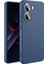 Xiaomi Poco X7 Pro Kılıf Lansman Içi Kadife Silikon Lacivert 2