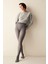 Thin Looking Içi Peluşlu Gri Külotlu Çorap 1
