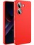 Xiaomi Poco X7 Pro Kılıf Lansman Içi Kadife Silikon Kırmızı 2