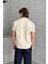 Erkek Oversize Fermuarlı Polo Yaka Triko T-Shirt 5