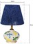 Mondo Potele Handmade Seramik Abajur Lacivert Modern 11 - 30 Lacivert Seramik E27 2